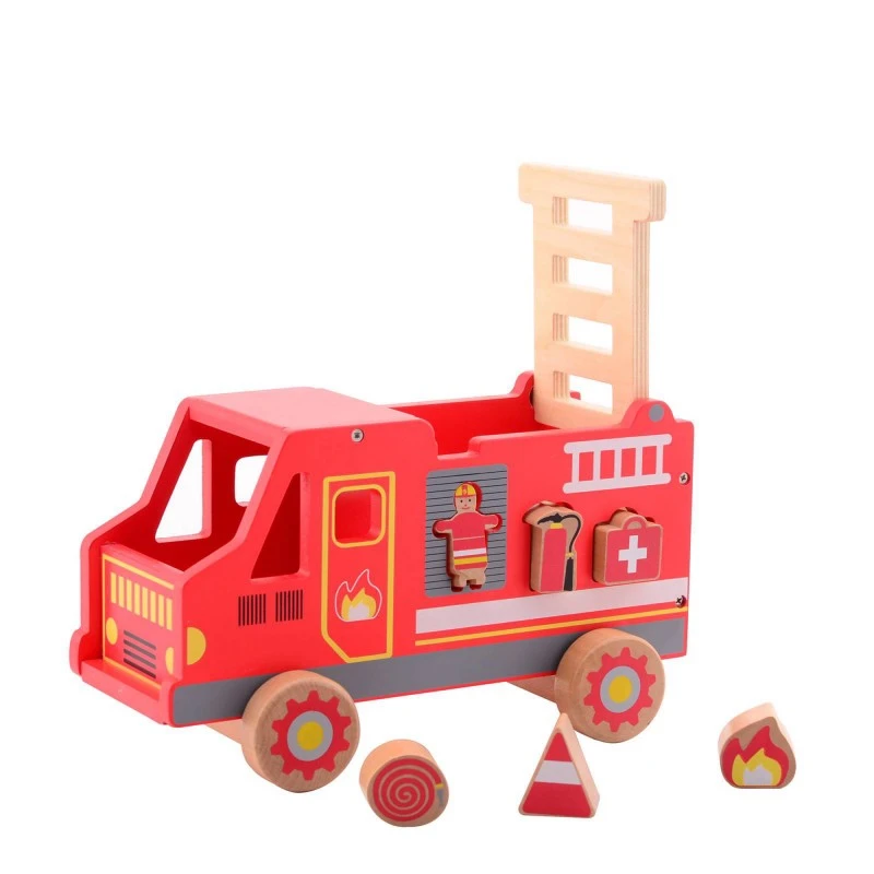 Дървен сортер Jouéco, Пожарна